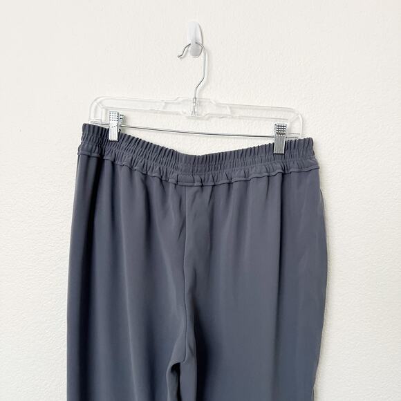 [J. Crew] Gray Pull-On Elastic Waistband Tulip Hem Reese Trousers Pants NWT 10 - Picture 5 of 11